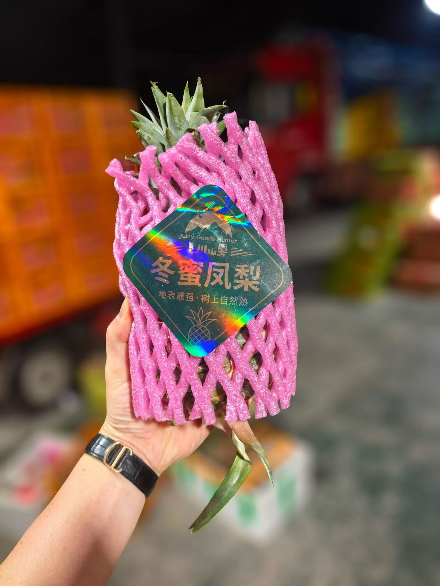 贴纸实贴效果